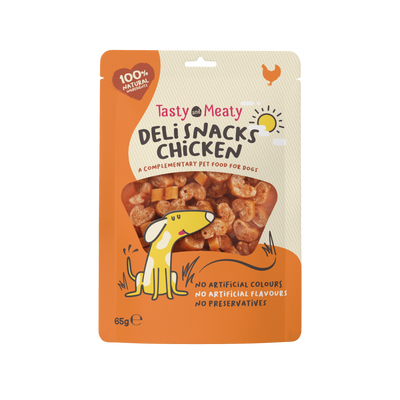 Tasty & Meaty Deli Bites Chicken 65g