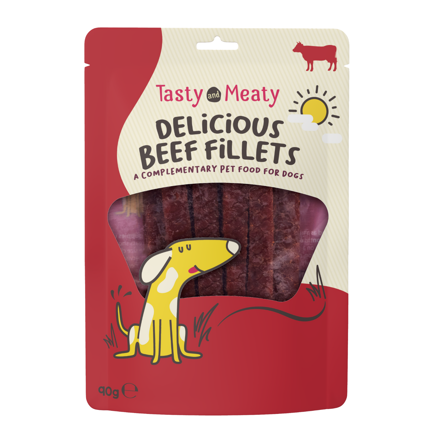 Tasty & Meaty Beef Fillets 90g