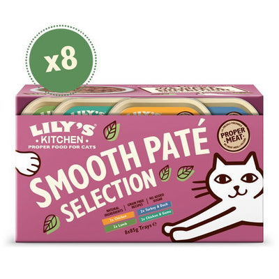 Lily's Kitchen Mature Cat Pate Mixed Multipack 8x85g