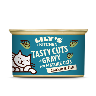Lily's Kitchen Cat Tasty Cuts Chicken&Fish for Senior Cats