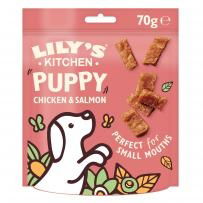 Lily's Kitchen Dog Puppy Chicken&Salmon Nibbles 70g - Shor