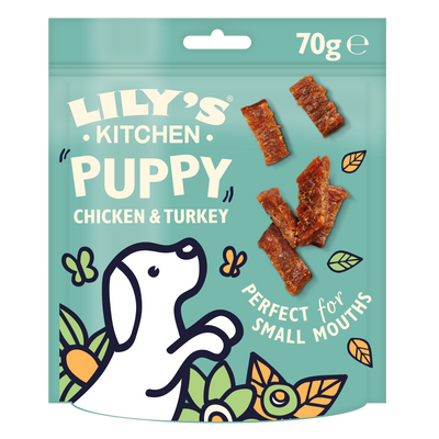 Lily's Kitchen Dog Puppy Chicken&Turkey Nibbles 70g - Shor