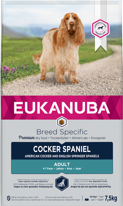 Eukanuba Breed Specific Cocker Spaniel 7.5kg