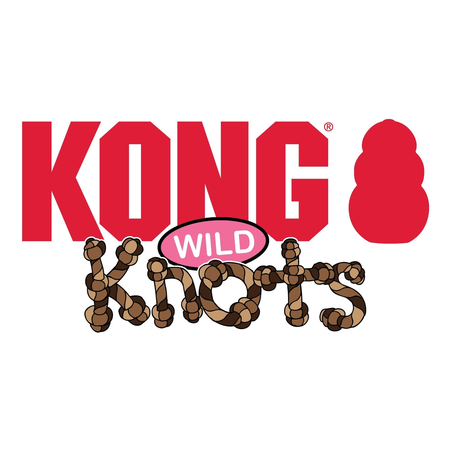 KONG Wild Knots Giraffe Small/Medium