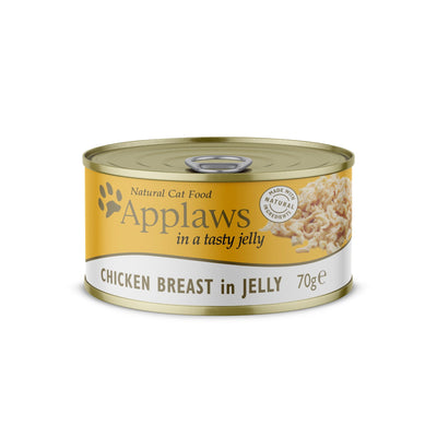Applaws Cat Tin Chicken Breast in Jelly - 24 x 70g