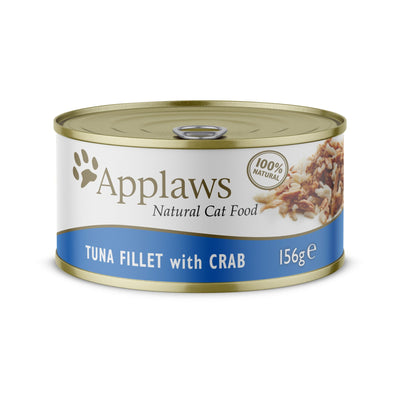 Applaws Cat Tin Tuna with Crab - 24 x 156g