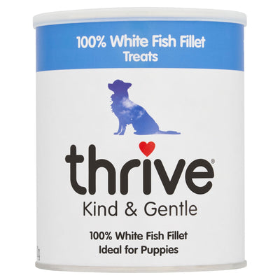 Thrive Kind & Gentle dog treats WHITE FISH Maxi tube 110g