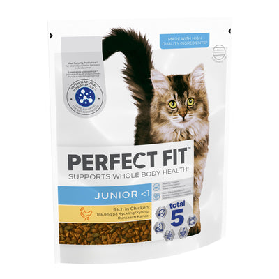 Perfect Fit Junior Dry Cat Food Chicken 750g