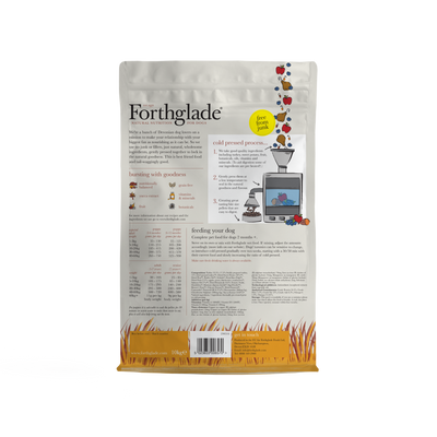 Forthglade Natural Dry Cold Pressed Turkey Grain Free 10kg