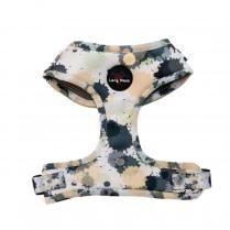 Long Paws - Funk the Dog Harness-Paint Splodge Grey Med