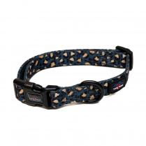 Long Paws - Funk the Dog Collar-Leopard Green & Gold Small