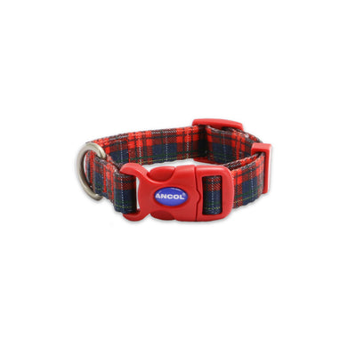 Tartan Patterned Collar Small