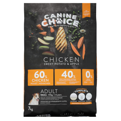 Canine Choice Super Premium Gf Small Adult Dry Chicken 7kg