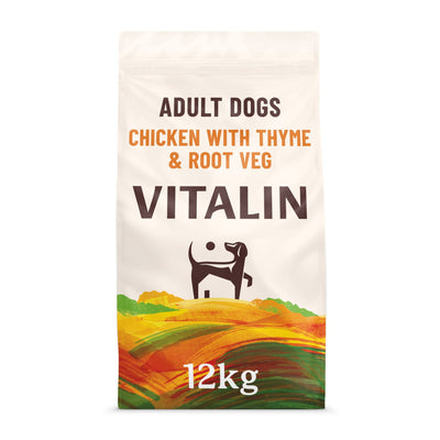 Vitalin Adult Chicken with Veg & Thyme 12KG