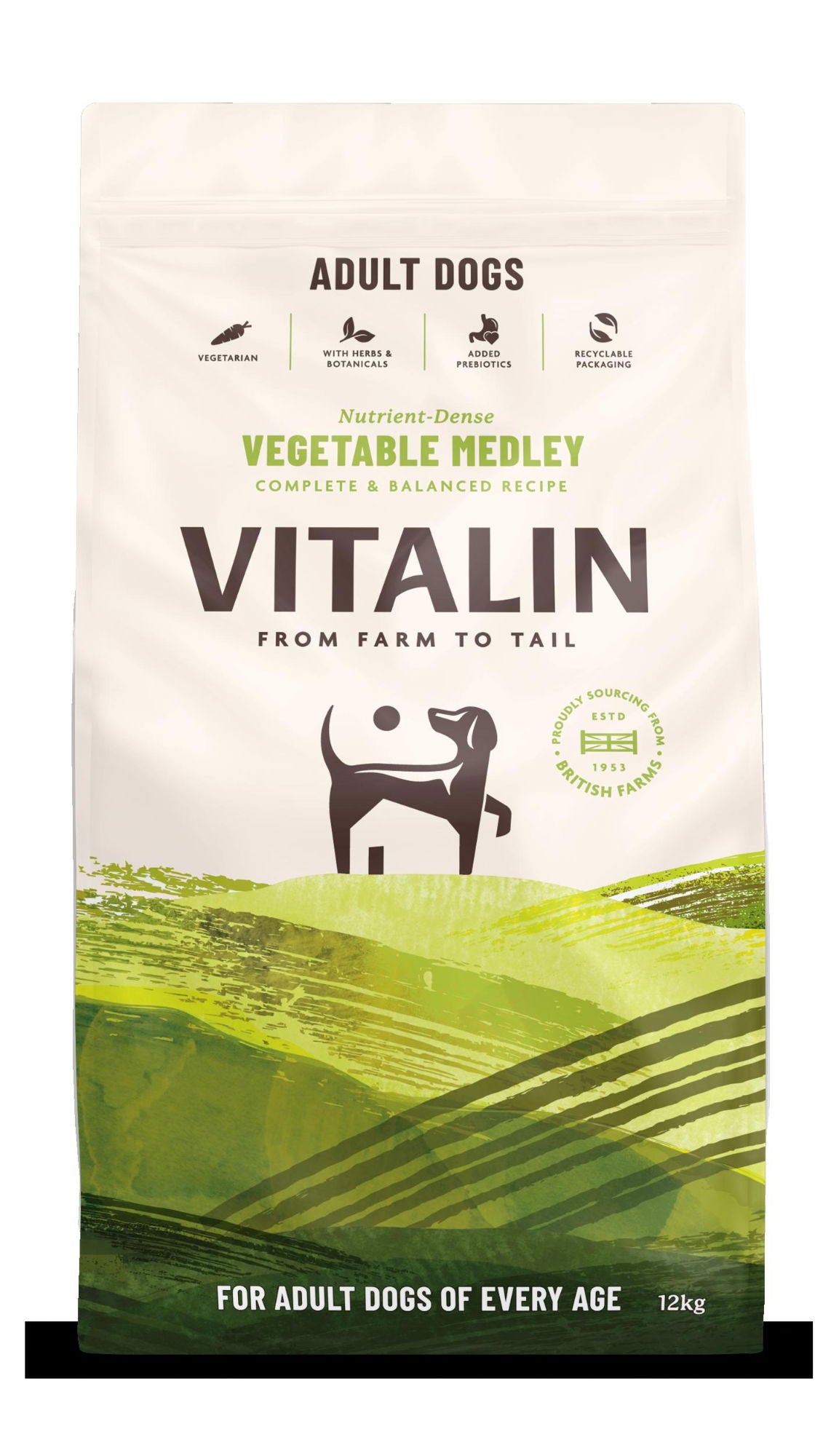Vitalin Adult Veg Medley 12KG