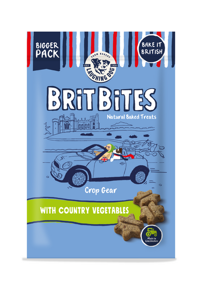 Laughing Dog Brit Bites Country Vegetables 175g