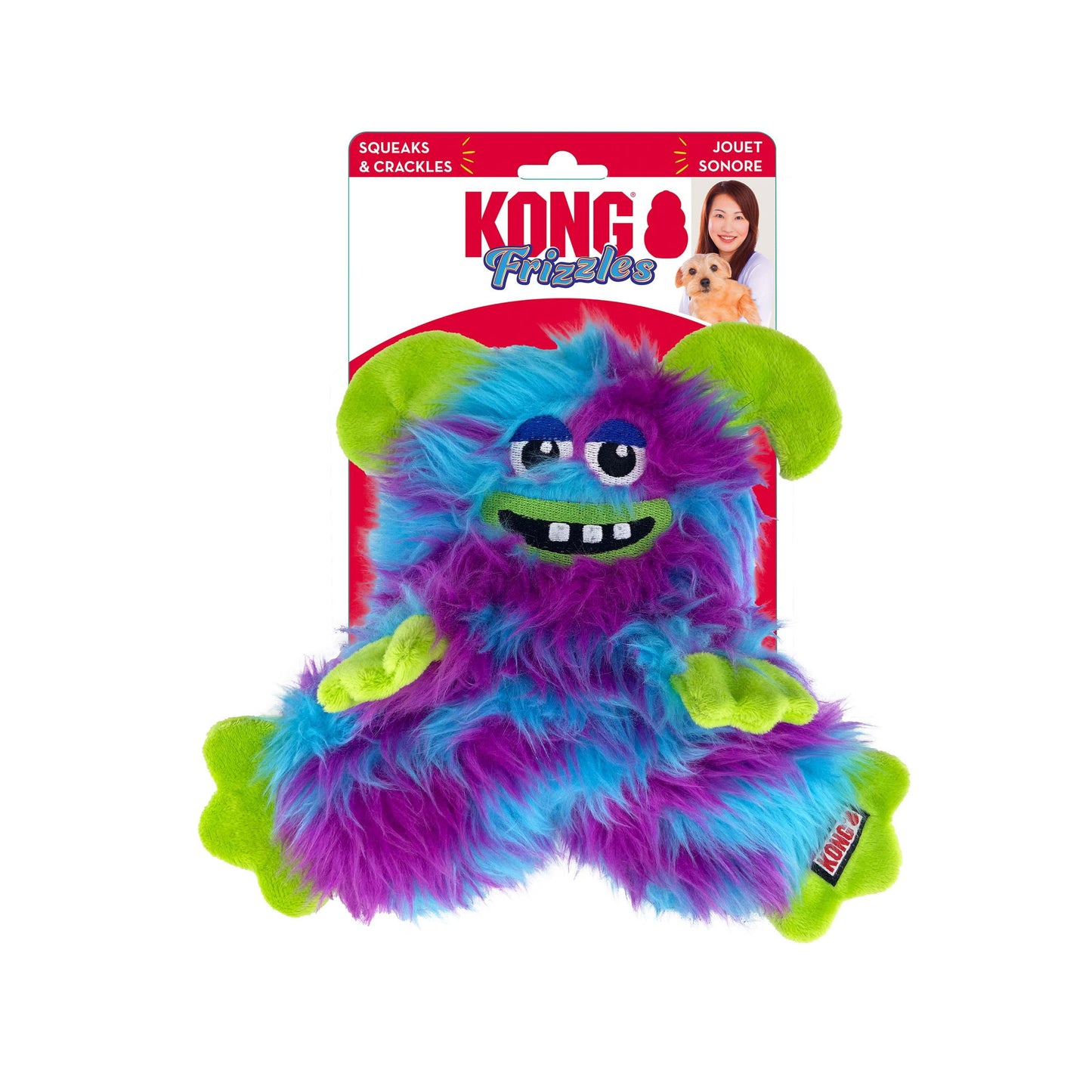 KONG Frizzle Razzle Medium