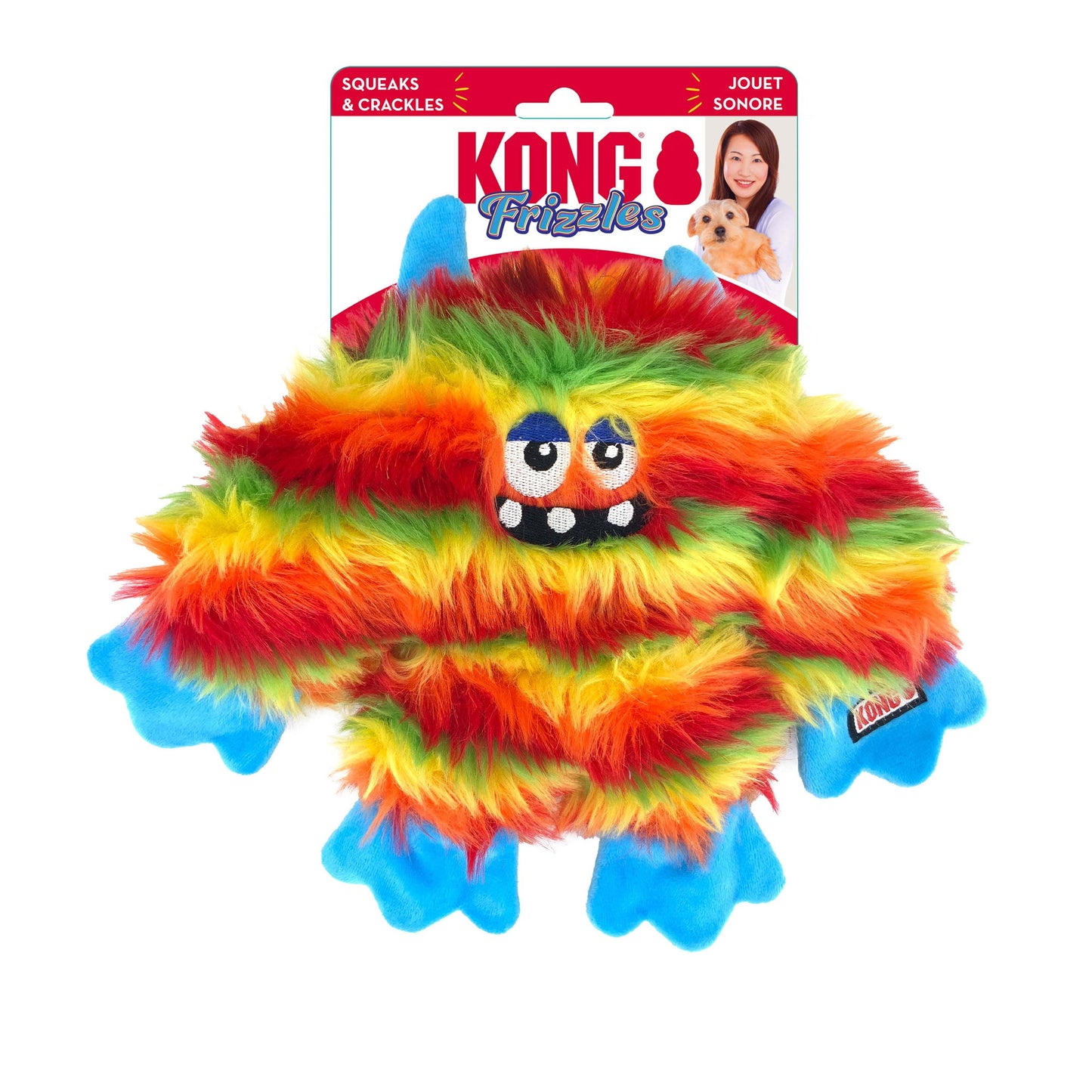 KONG Frizzle Zazzle Medium