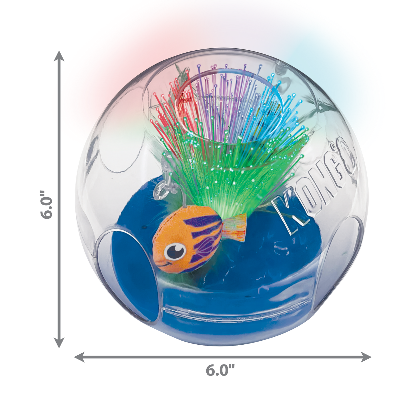 KONG Bat-A-Bout Glow Aquarium Eu