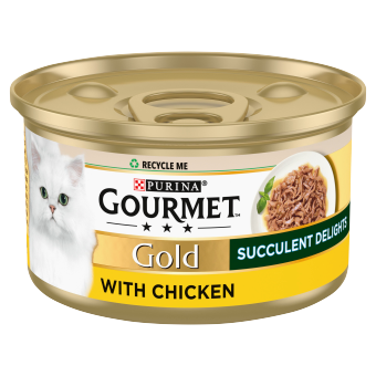 Gourmet Gold Succulent Delights Adult Cat Chicken12x85g