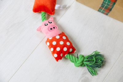 Pigs in Blankets Rope Toy