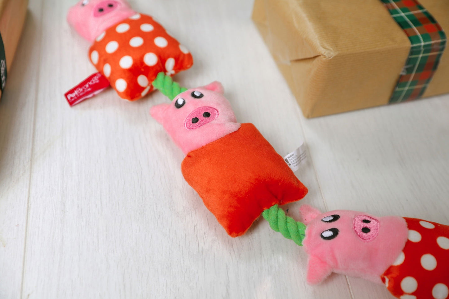 Pigs in Blankets Rope Toy