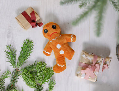 Gingerbread man plush toy