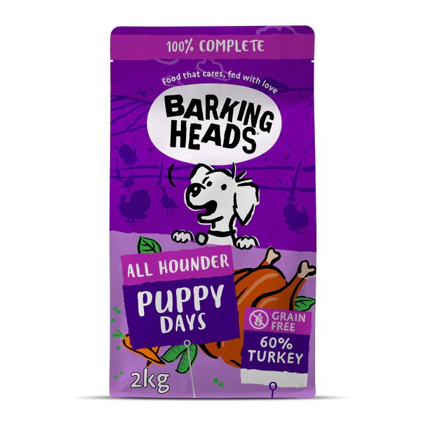 All Hounder Puppy Days Turkey 2kg