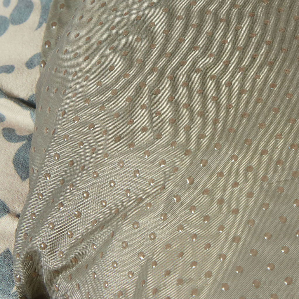 Dream Paws Scalloped Pet Bed Medium Grey