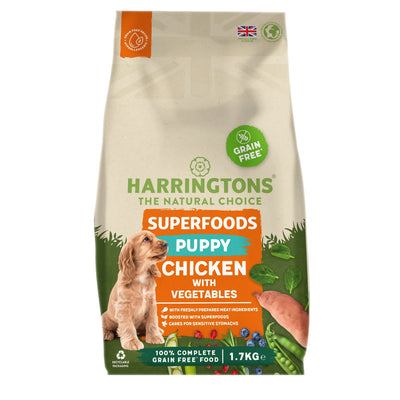 Harrington's Grain Free Superfoods Chicken PUPPY 1.7kg