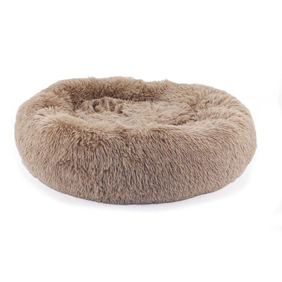 Super Plush Donut Bed 70cm Oatmeal