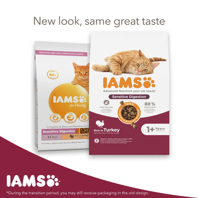 IAMS for Vitality Adult Cat Food with Turkey 2kg