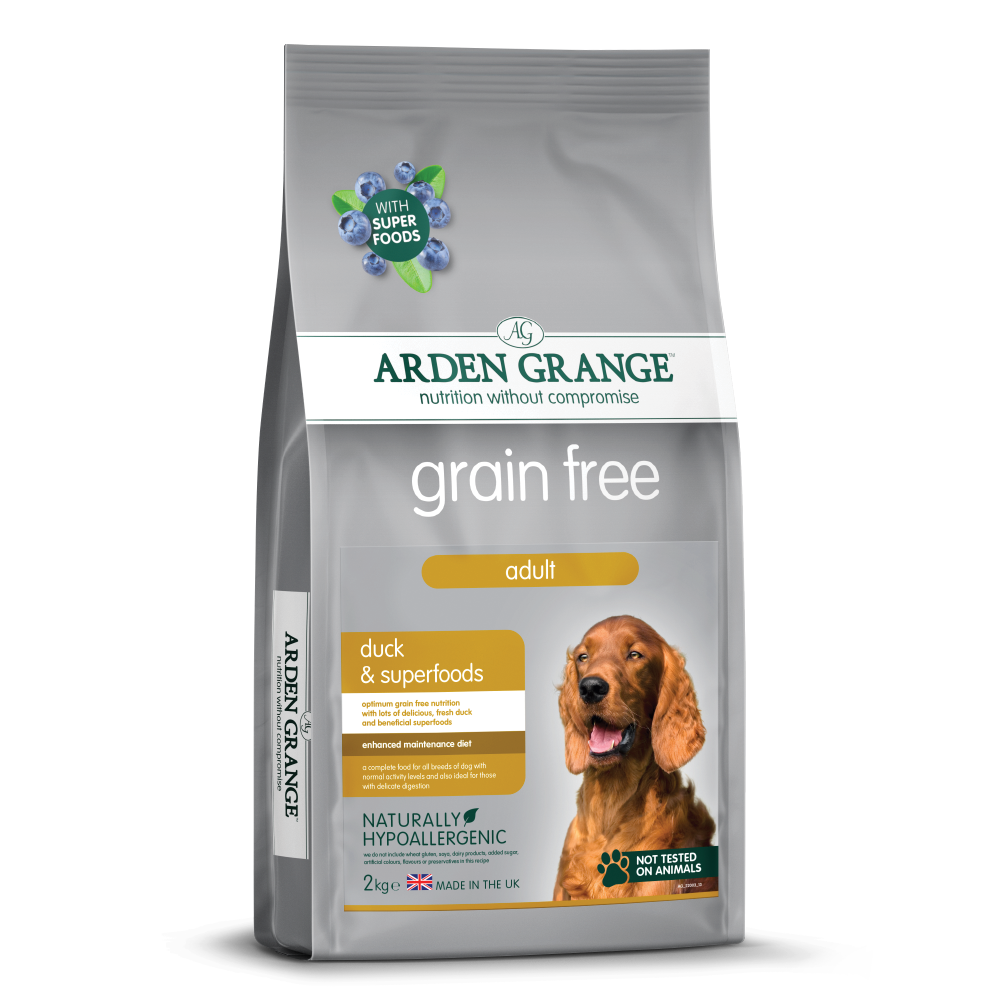 Arden Grange Grain Free Adult Duck & Superfoods 2kg