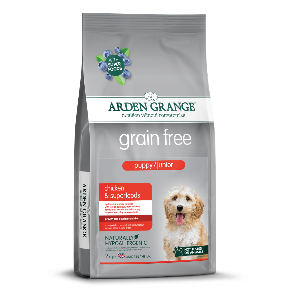AG Grain Free Puppy/Junior Chicken & Superfoods 2kg