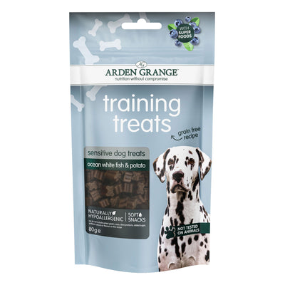 AG Training Treats Sensitive GF with Ocean White Fish 80g