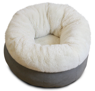 Petsentials Luxury Pet Bed Dark Grey L48 X W25 X H25cm