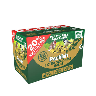 Peckish Extra Goodness Energy Ball 50+20% XF Box