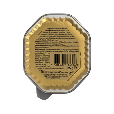 SHEBA Classics Wet Cat Food Tray Salmon in Terrine 85g