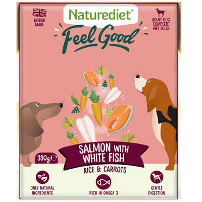 Naturediet Feel Good Salmon 390g