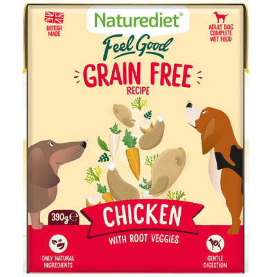 Naturediet Feel Good Grain Free Chicken 390g