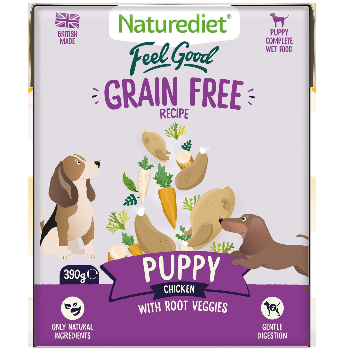 Naturediet Feel Good Grain Free Puppy 390g