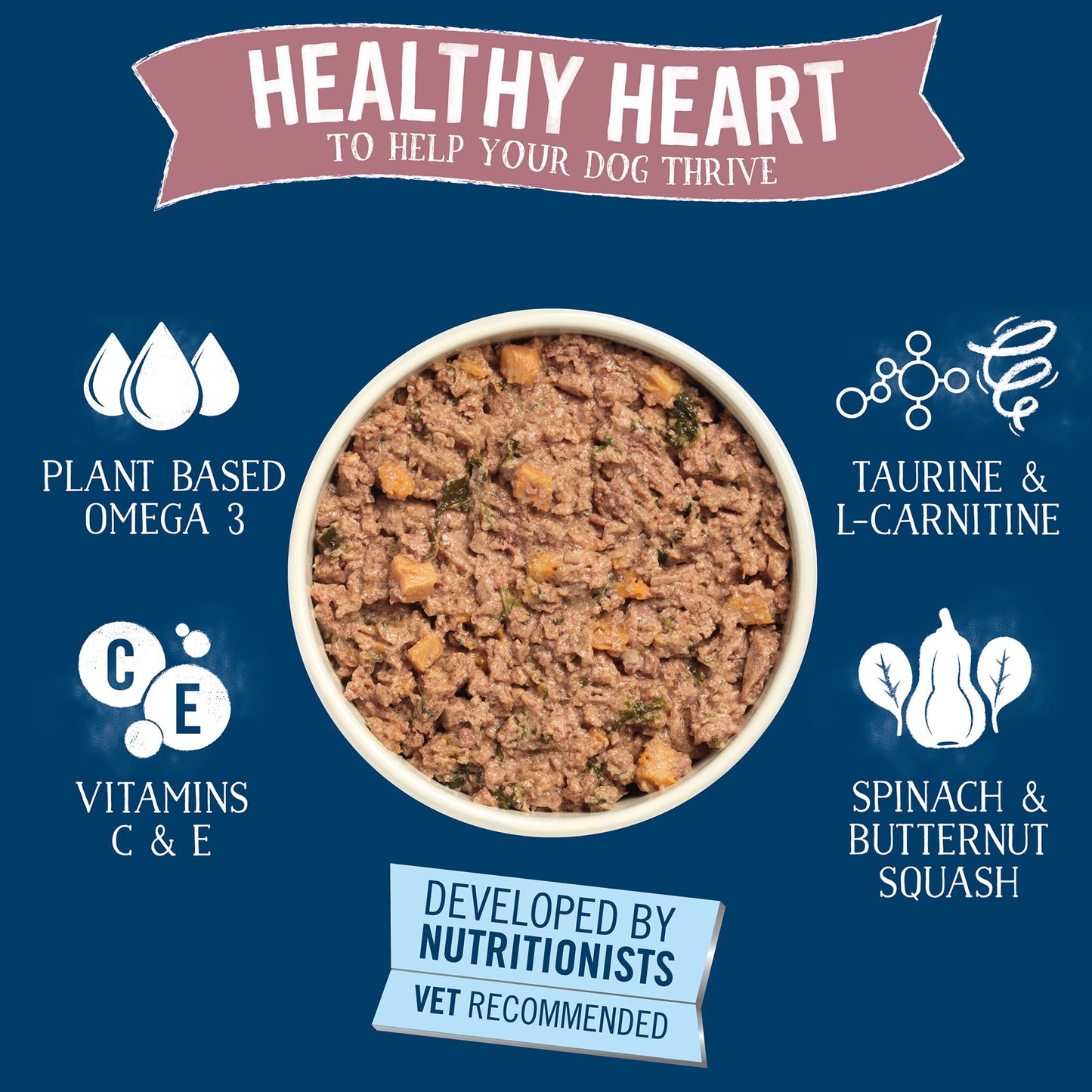 Butcher's Healthy Heart Dog Food Trays 24x150g