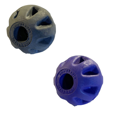Classic Chewtopia Fetch Ball Grey/Purple