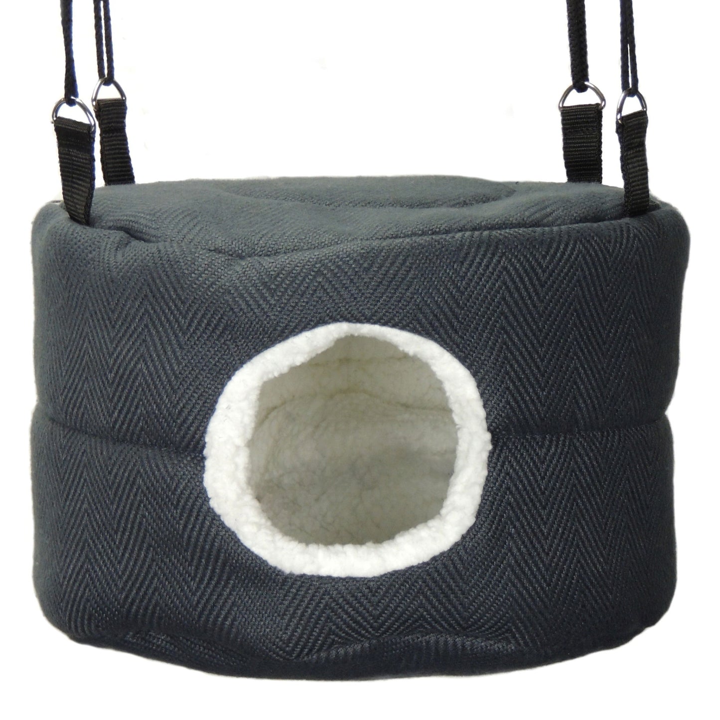 Classic HUGE Rodent-Hive Rat Ferret Toy: Grey Weave