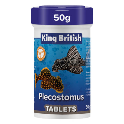 King British Plecostomus Tablets – 50g