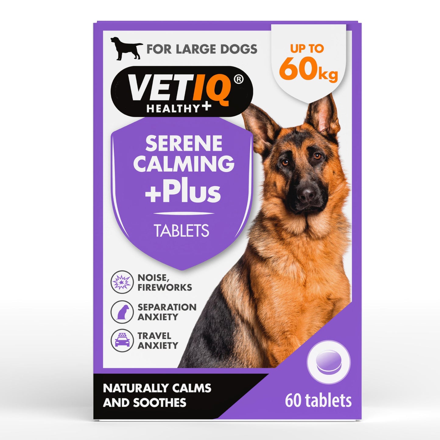 VetIQ Serene Calming Plus 60 Tablets