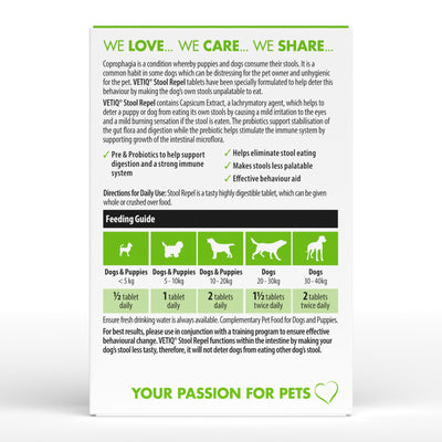 VetIQ Stool Repel 30 Tablets