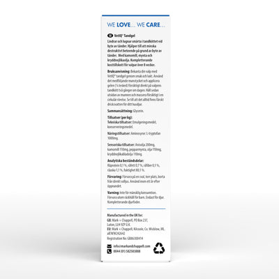 VetIQTeething Gel 50g