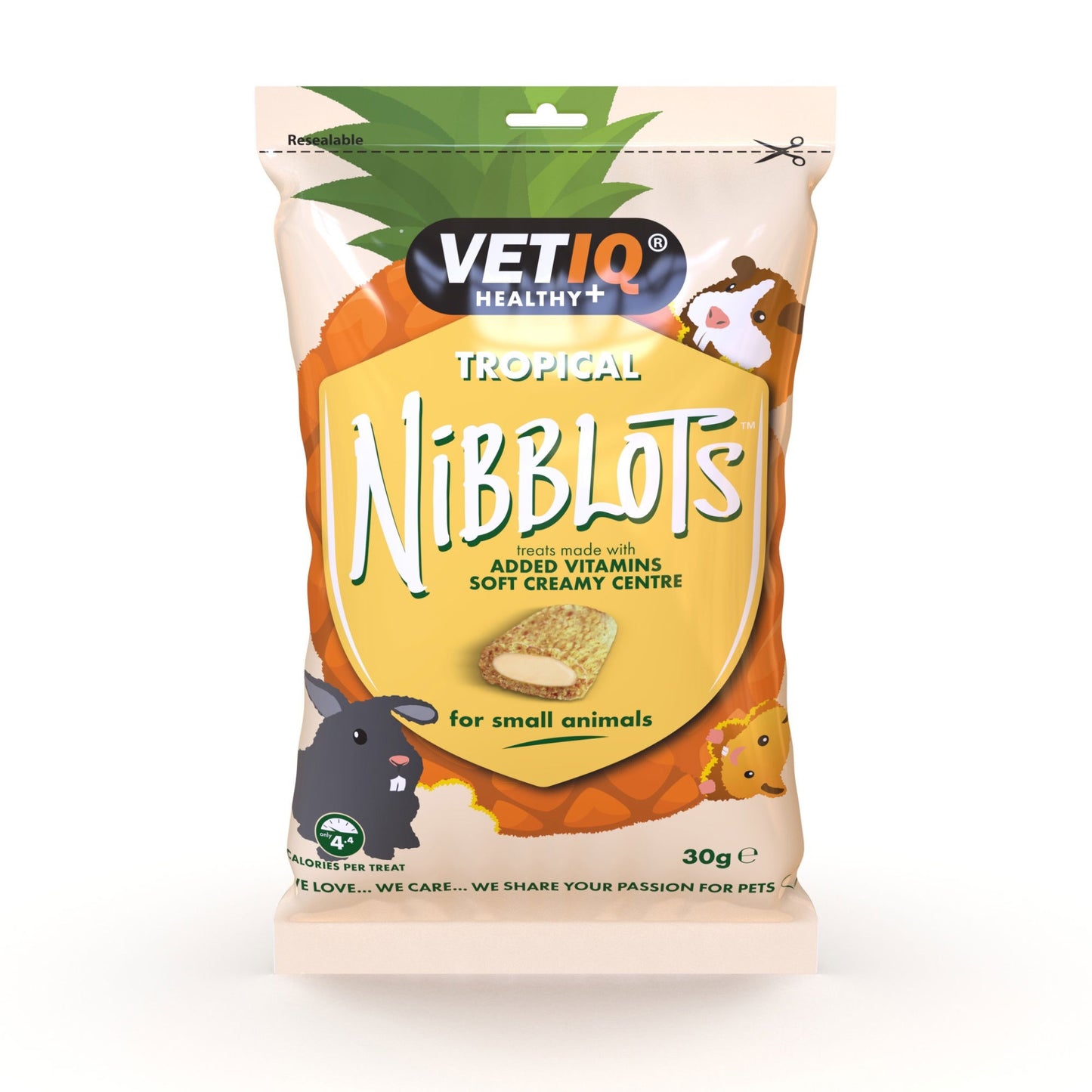 Nibblots For Small Animals Tropical 30g