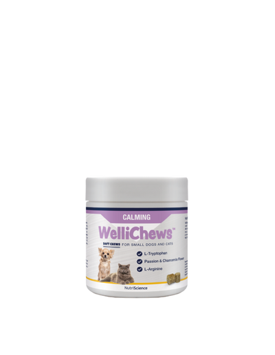 Wellichew - Calming Small Dog/Cat - 120 Chews 123g